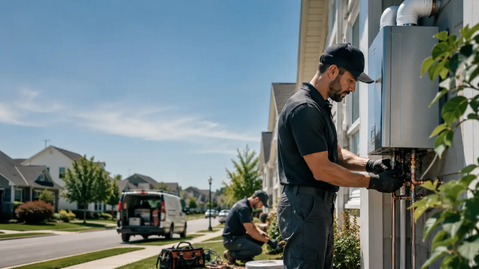 Tankless Water Heater Installation in Bradner, OH